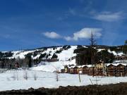 View from the access road to the Kimberley ski area