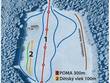 Trail map of the ski resort Kocianka
