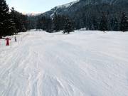 The downhill run in Ohlstadt