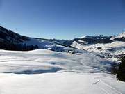 View over the Toggenburg ski area