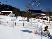 Children's area of the ski school at Remmeswiese