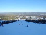 Wide slope Gustavbacken in Lindvallen