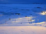 Night skiing