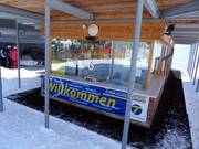 Well-maintained ticket offices at the Turrachbahn