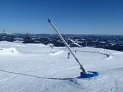 Snow lance in the Trysil ski resort
