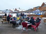 Après-ski tip Banded Peak Base Camp