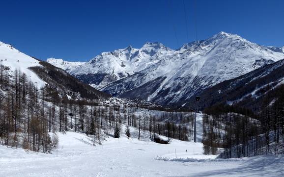 Glacier ski resort in the Saas-Fee/​Saastal Holiday Region