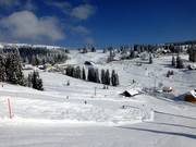 View towards the Zeiger lift from the Zeller slopes