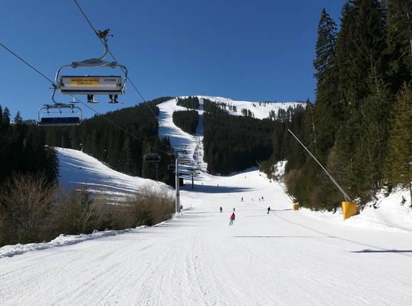 Slopes at the Todorka chairlift