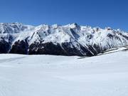 View of the Sesvenna Group with the 3,205 m high Sesvenna