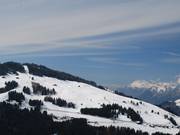 Mont Lachat with its meadow slopes