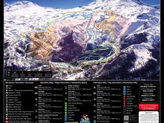 Trail map Valle Hermoso