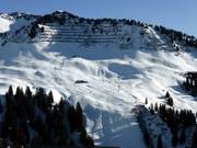 Slopes at the Breitenalpe chairlift