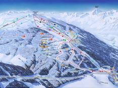 Trail map Bergeralm – Steinach am Brenner