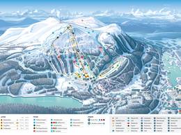 Trail map Dundret Lapland – Gällivare