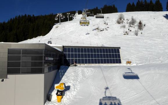 Leoganger Tal: environmental friendliness of the ski resorts – Environmental friendliness Saalbach Hinterglemm Leogang Fieberbrunn (Skicircus)