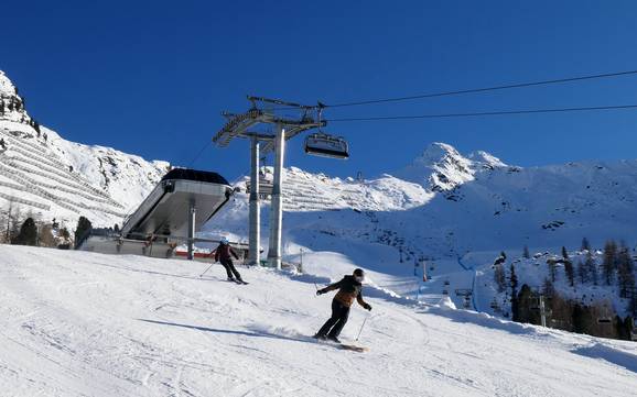 Passeier Valley (Passeiertal): size of the ski resorts – Size Pfelders (Moos in Passeier)