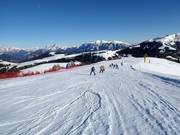 Children's ski course in the Lagorai ski area