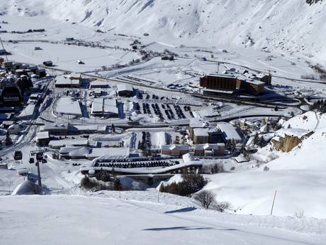 Disentis Sedrun: access to ski resorts and parking at ski resorts – Access, Parking Andermatt/Oberalp/Sedrun