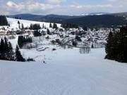 Main slope at the Schwarzenbach lift