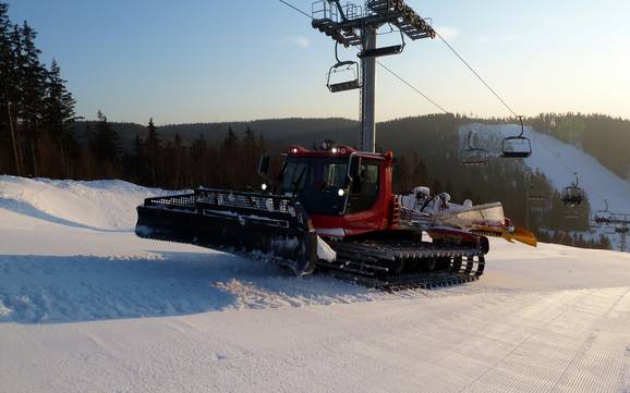 Slope preparation Western Ore Mountains – Slope preparation Schöneck (Skiwelt)