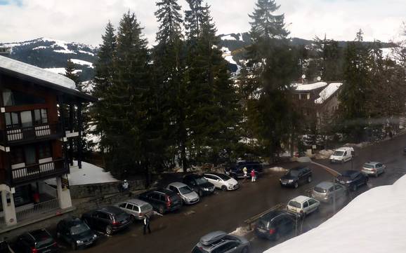 Evasion Mont-Blanc: access to ski resorts and parking at ski resorts – Access, Parking Megève/Saint-Gervais