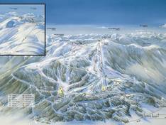 Trail map Le Mourtis
