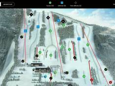 Trail map Mont Saint-Bruno – Saint-Bruno-de-Montarville