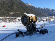 Snowmaking in the Hausbergarena