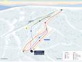 Trail map Drammen (Skimore)
