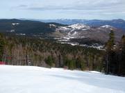 View from the slopes over the Dinaric Mountains