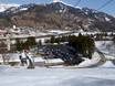 West Eastern Alps: access to ski resorts and parking at ski resorts – Access, Parking Grüsch Danusa