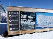 Well-maintained sanitary facilities in high alpine terrain on the Gaislachkogl
