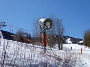 Snow cannon in the Sunday River ski resort