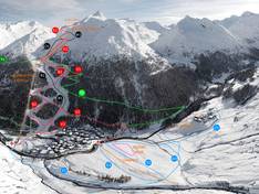 Trail map Pfelders (Moos in Passeier)