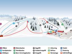 Trail map Mössebergsbacken – Falköping