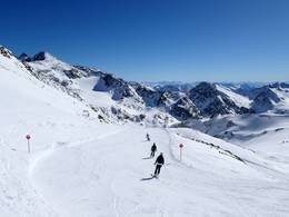 Ski resort Stubai Glacier (Stubaier Gletscher)