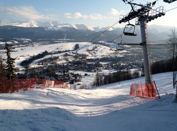 View from Harenda over Zakopane
