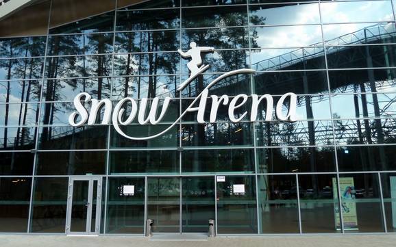 Biggest ski resort in Alytus County (Alytaus apskritis) – indoor ski area Snow Arena – Druskininkai