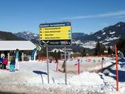 Slope signage