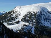 View of the slopes at Pala di Santa