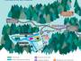 Trail map Col de Porte