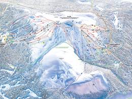 Trail map Ylläs