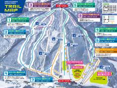 Trail map Iwate Kogen