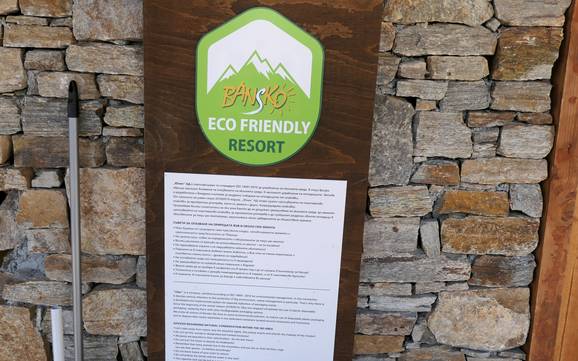 Pirin Mountains: environmental friendliness of the ski resorts – Environmental friendliness Bansko