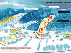 Trail map Klepáčov