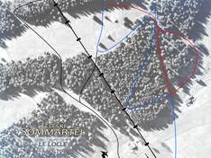 Trail map Sommartel – Le Locle