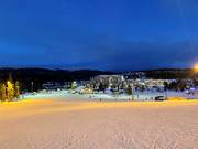 Night skiing