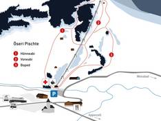 Trail map Brülisau-Leugangen