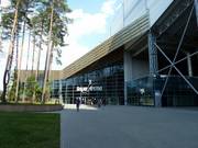 Entrance to the Snow Arena ski hall